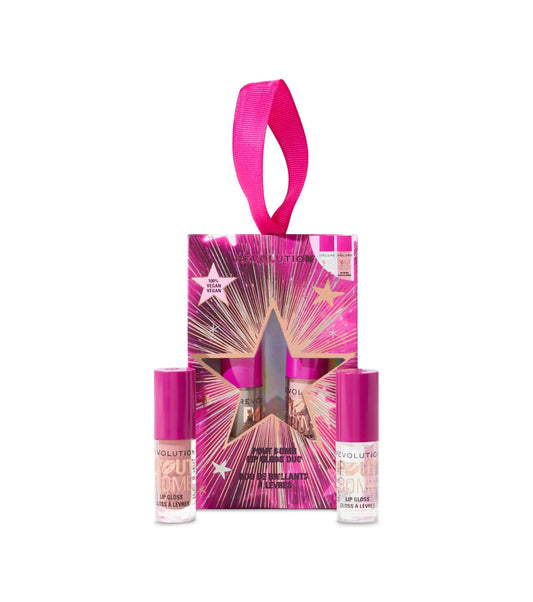 Revolution - Mini Lip Gloss Duo Pout Bomb Plumping