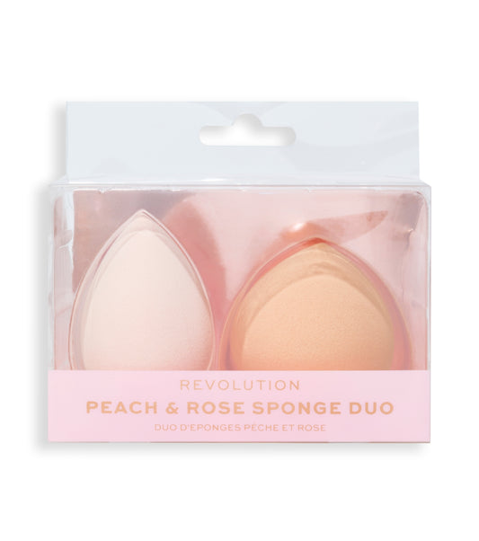 Revolution - Duo spugne per trucco Peach & Petal Blending