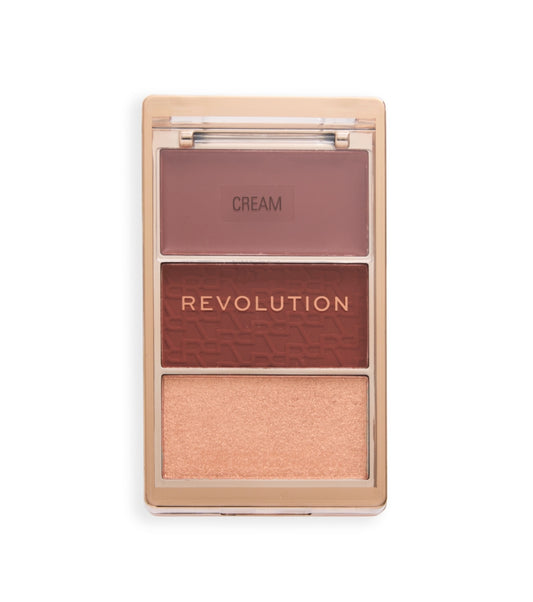 Revolution - Palette di blush Icon Blush - Teddy Nude