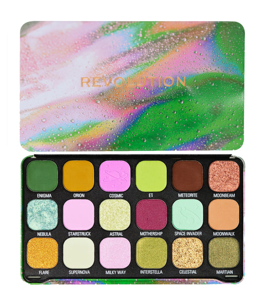 Revolution - Forever Flawless Palette di ombretti - Astro Nova Green