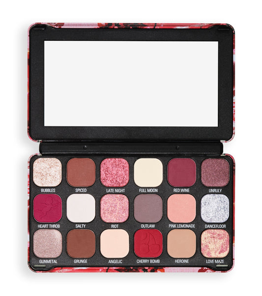 Revolution - Forever Flawless Palette di ombretti - Cherry Rebel Red