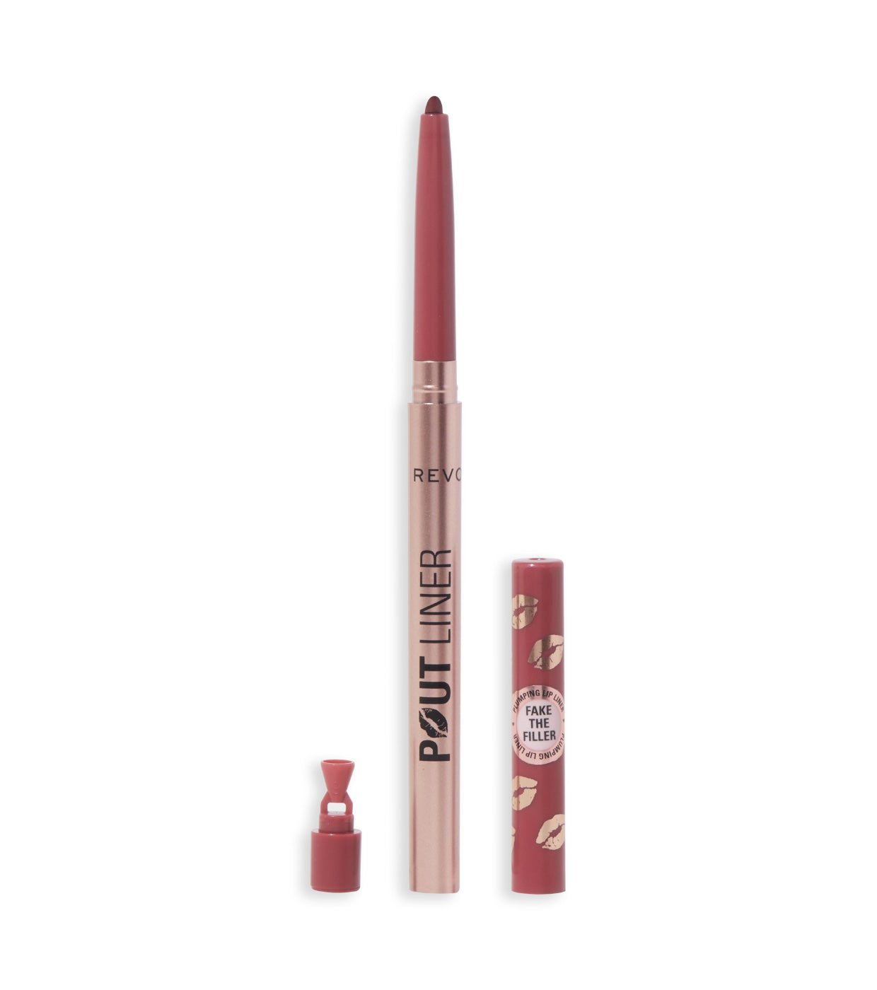 Revolution - Matita labbra Pout Liner - Burnt Cherry Red