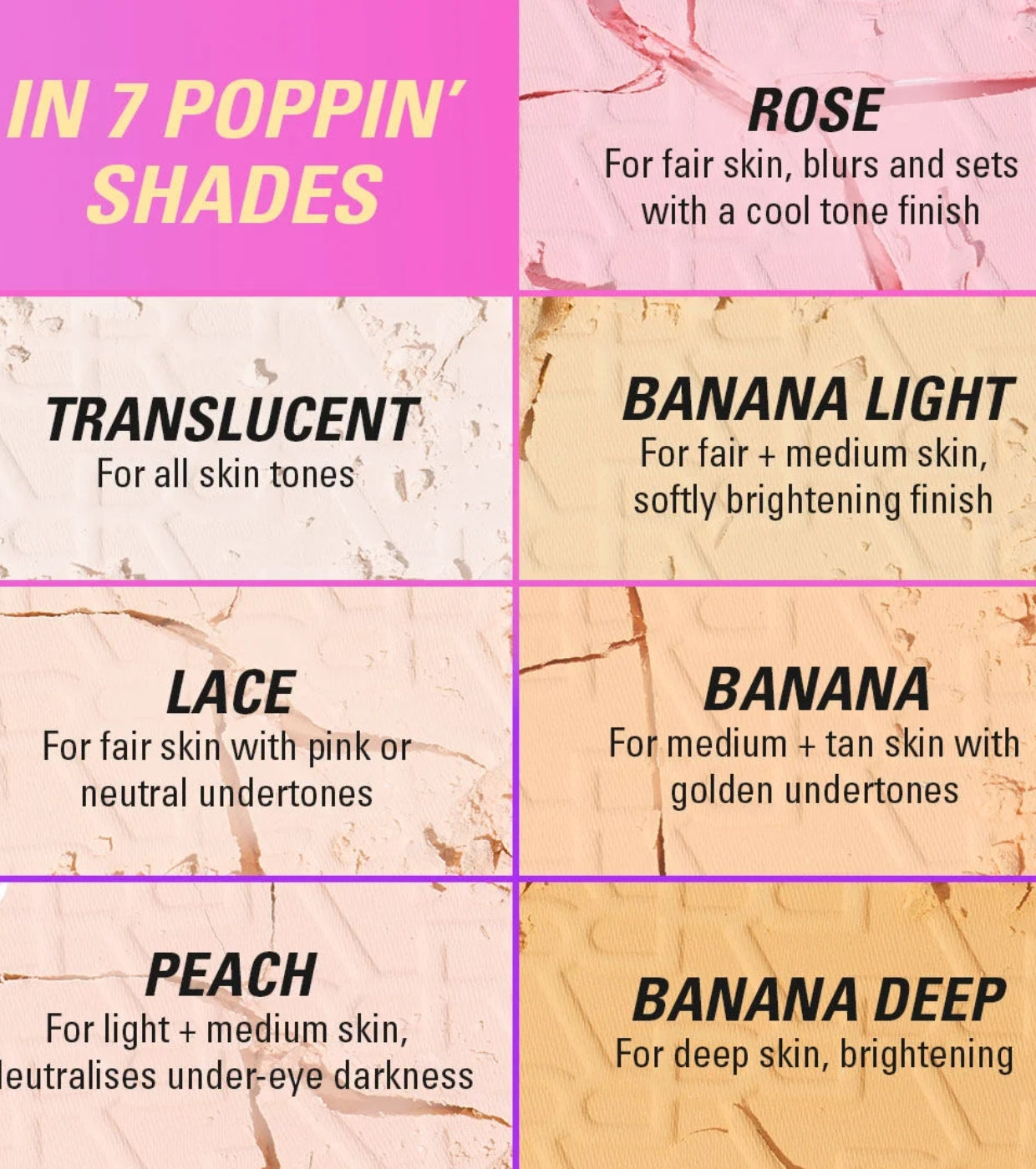 Makeup Revolution - Cipria compatta Powder Pops Instant Blur - Banana Light