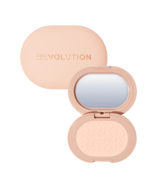 Makeup Revolution - Cipria compatta Powder Pops Instant Blur - Peach