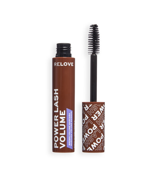 Revolution Relove - Mascara Power Lash Volume - Chocolate Brown