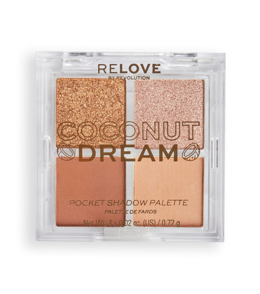 Revolution Relove - Palette di ombretti tascabile - Coconut Dream