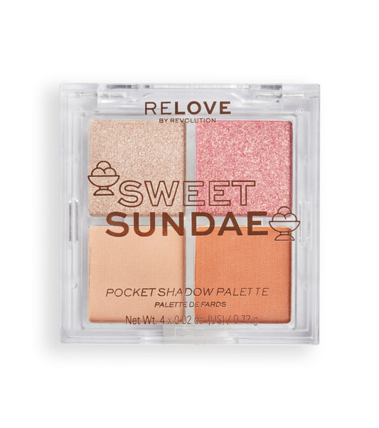 Revolution Relove - Palette di ombretti tascabile - Sweet Sundae