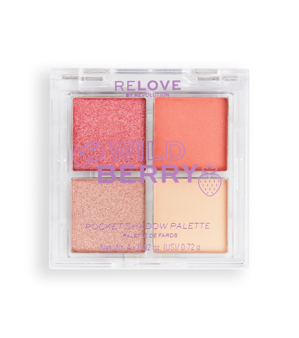 Revolution Relove - Palette di ombretti tascabile - Wild Berry