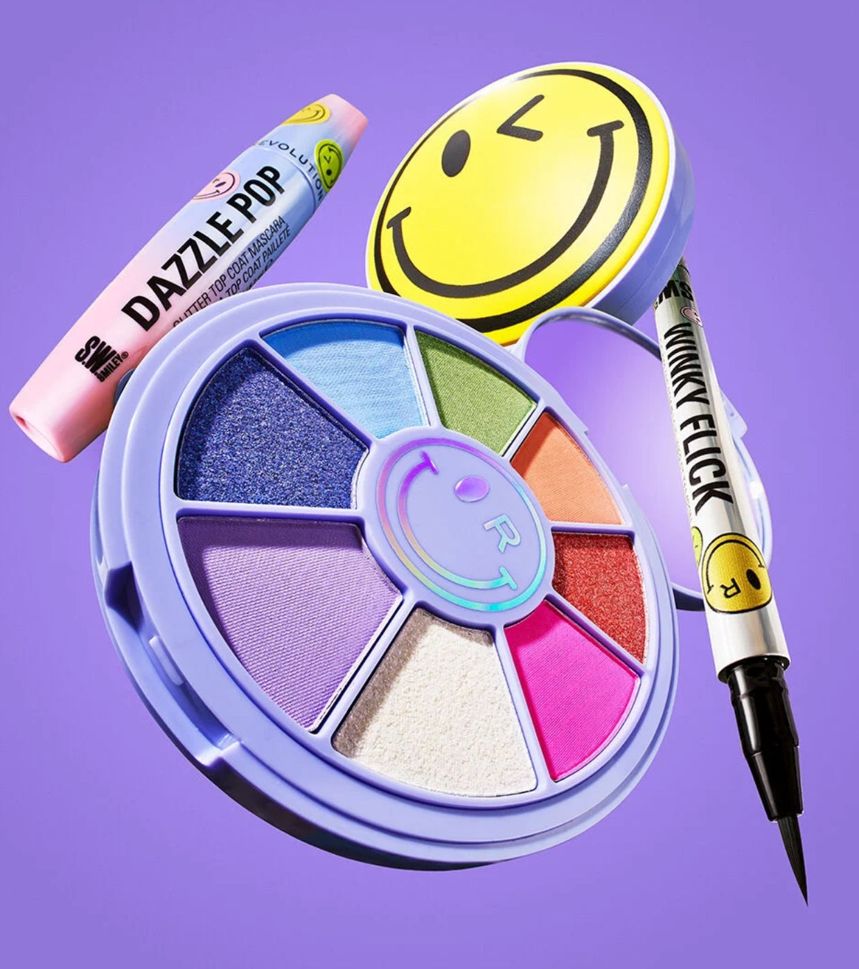 Makeup Revolution - *S.W.Smiley* - Eyeliner a doppia estremità Winky Flick