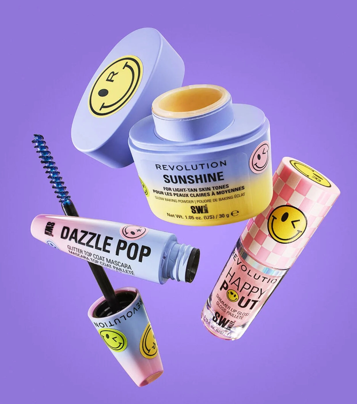 Makeup Revolution - *S.W.Smiley* - Dazzle Pop Mascara