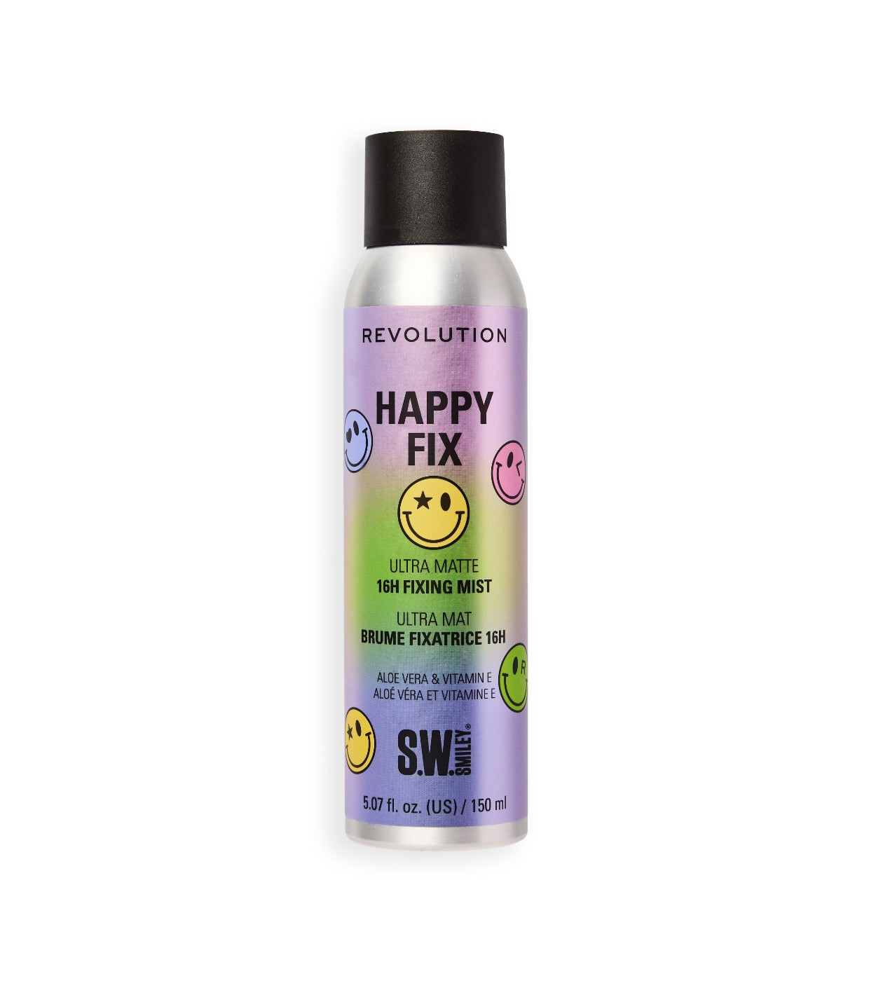 Makeup Revolution - *S.W.Smiley* - Spray fissante per il trucco Superfix Happy Fix