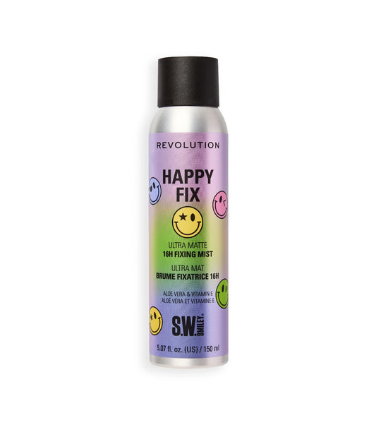 Makeup Revolution - *S.W.Smiley* - Spray fissante per il trucco Superfix Happy Fix