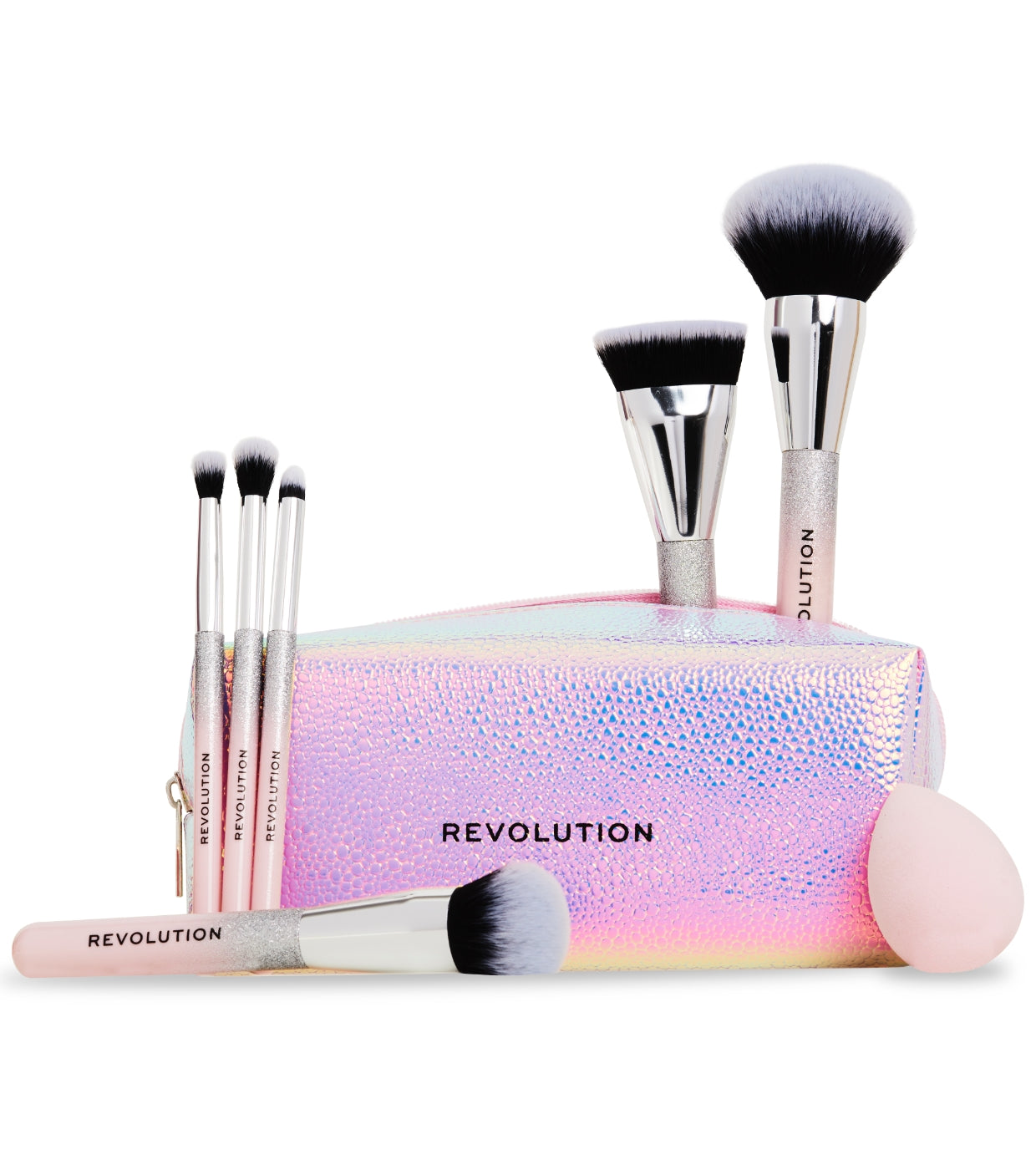 Revolution - Set di trousse con pennelli per il trucco Glam Up Brush Set