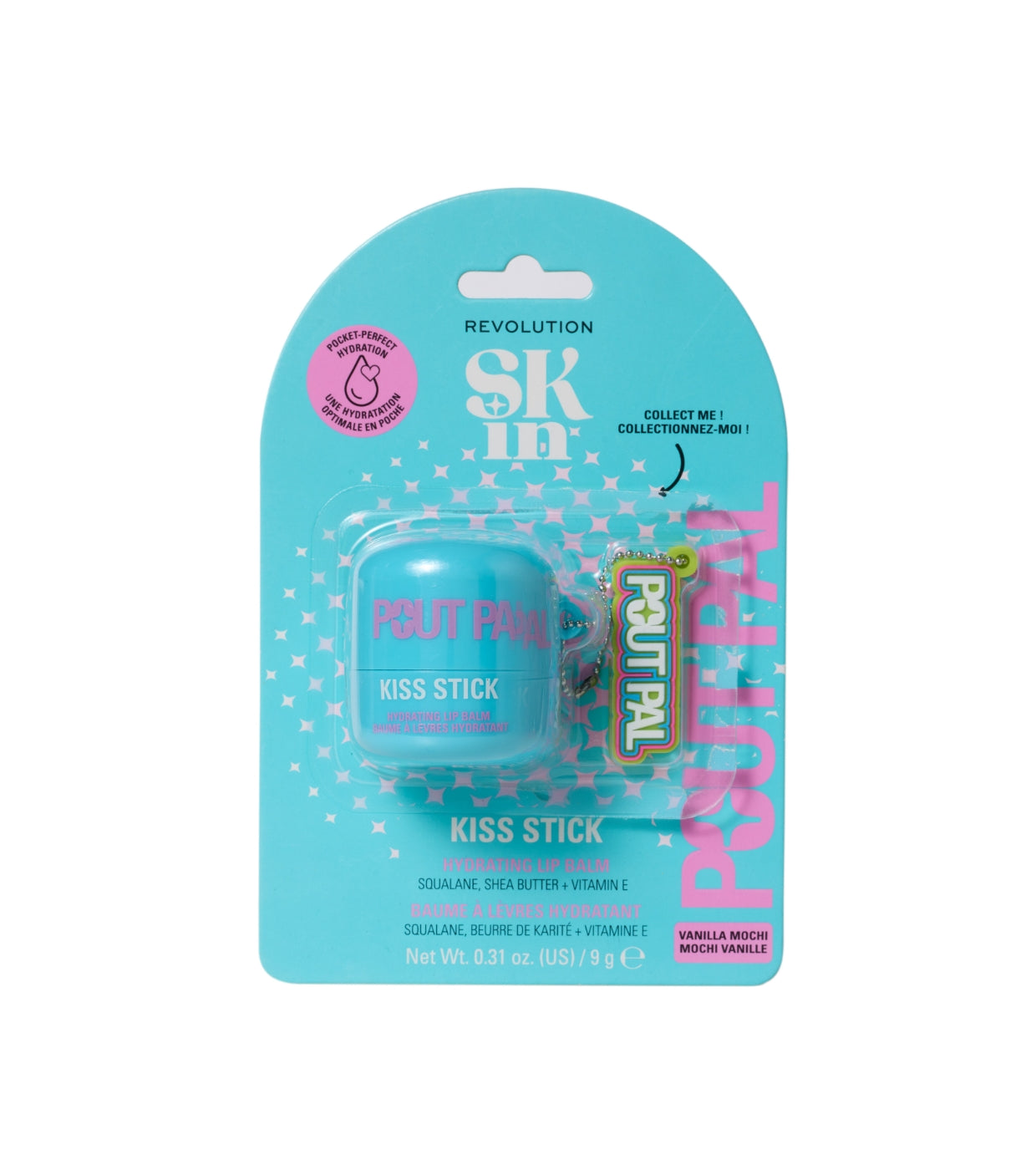 Revolution Skin - Balsamo per le labbra Pout Pal Kiss Stick - Vanilla