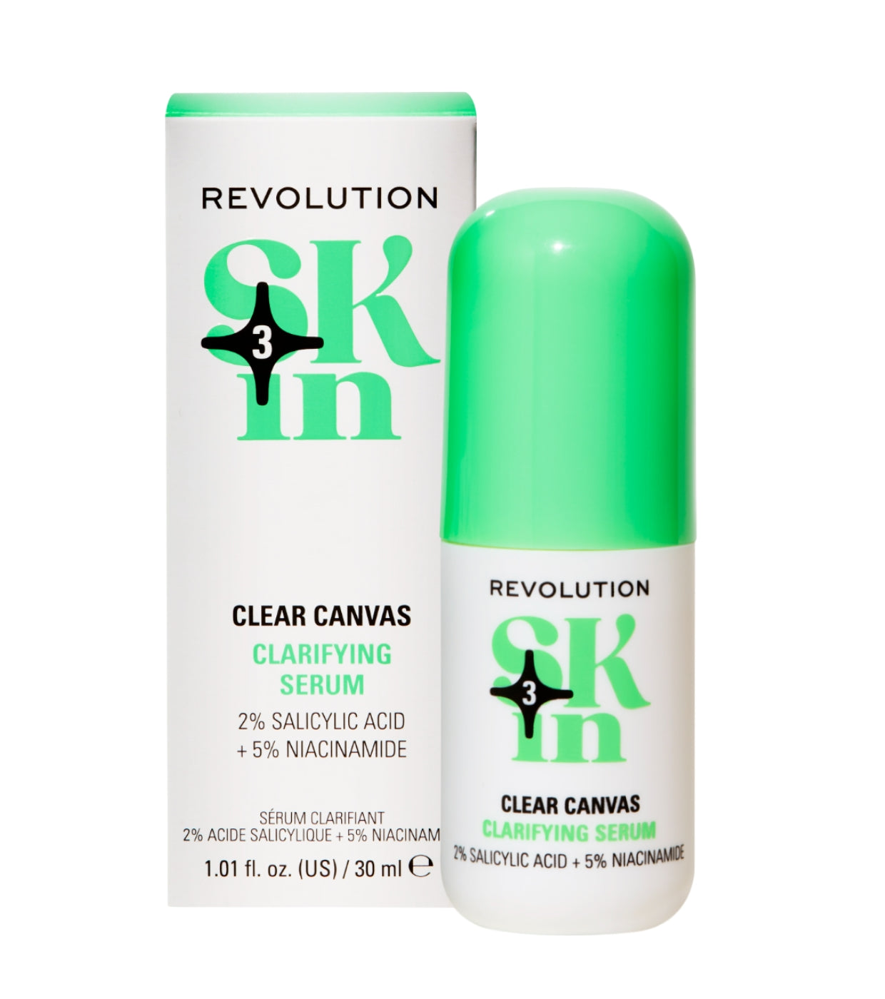 Revolution Skin - *Clearly Clarify* - Siero viso chiarificante Clear Canvas