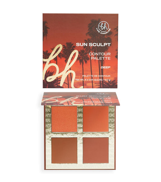 BH Cosmetics - Palette viso Sun Sculpt Contour Palette - Deep