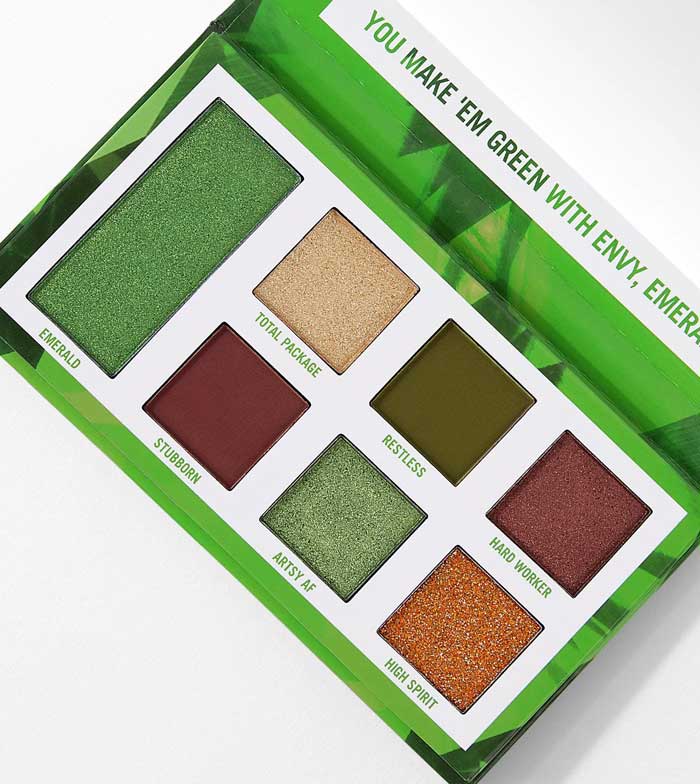 BH Cosmetics - Palette di ombretti Emerald May