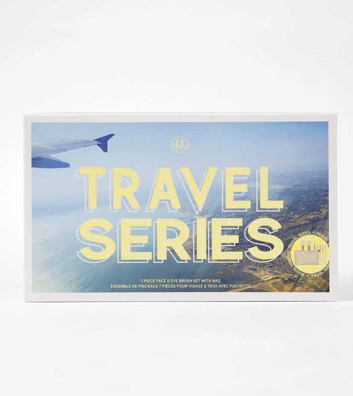 BH Cosmetics - *Travel Series* - Set di pennelli + borsa Travel Series