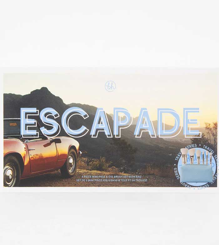 BH Cosmetics - *Travel Series* - Set di pennelli + Escape bag