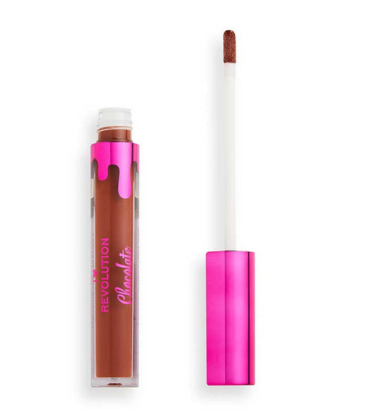 I Heart Revolution - Lucidalabbra Chocolate Lip Gloss - Chocolate Fudge