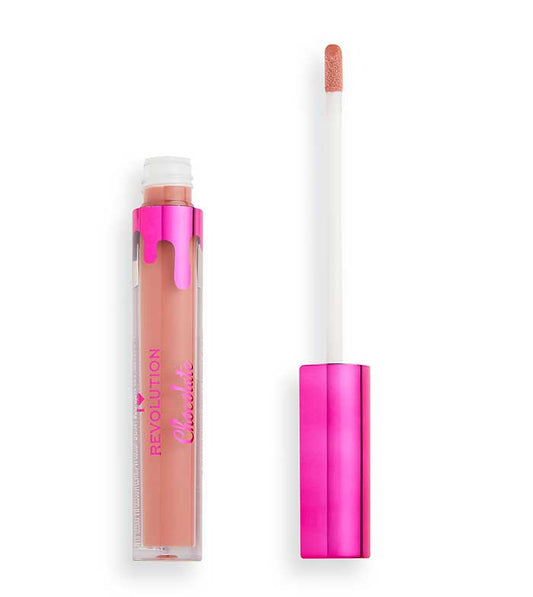 I Heart Revolution - Lucidalabbra Chocolate Lip Gloss - Chocolate Orange