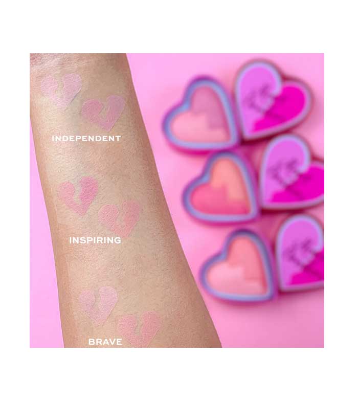 I Heart Revolution - Blush in polvere opaco Heart Breakers - Inspiring