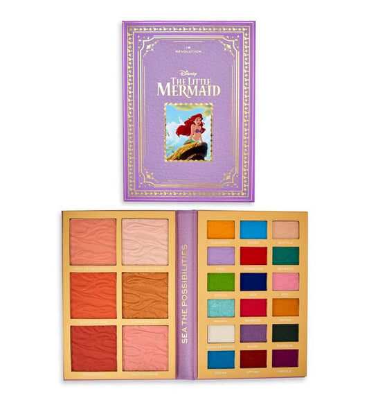 I Heart Revolution - *I Heart Revolution x Disney* - Palette occhi e viso Fairytale - Ariel