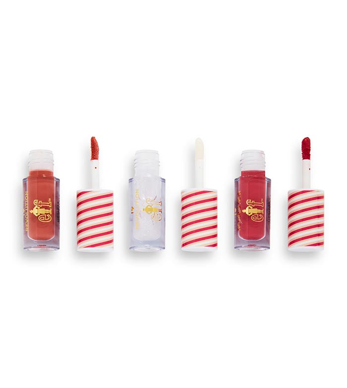 I Heart Revolution - *I Heart Revolution x Elf* - Set Lucidalabbra Candy Cane Forest