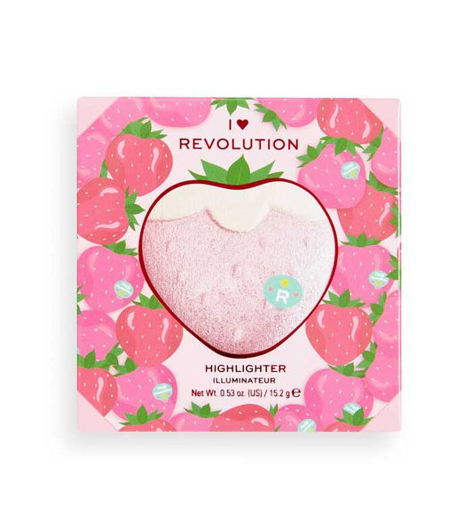 I Heart Revolution - Illuminante in polvere Tasty 3D - Strawberry