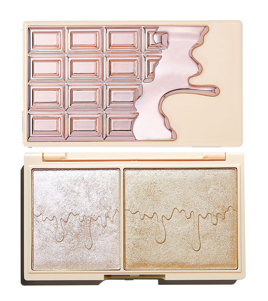 I Heart Revolution - Highlighter Palette Mini Chocolate - Rose Gold Glow