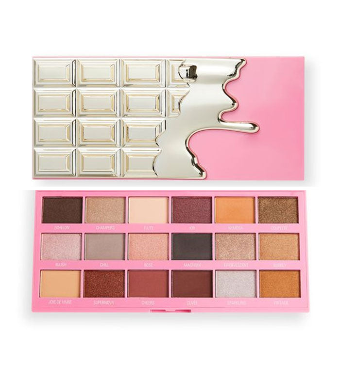 I Heart Revolution - Palette di Ombretti occhi Chocolate - Rosé Fizz