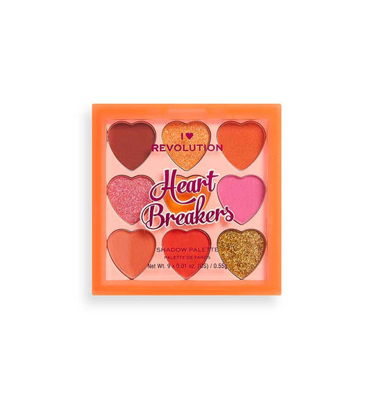 I Heart Revolution - Palette di ombretti Heart Breakers - Fiery