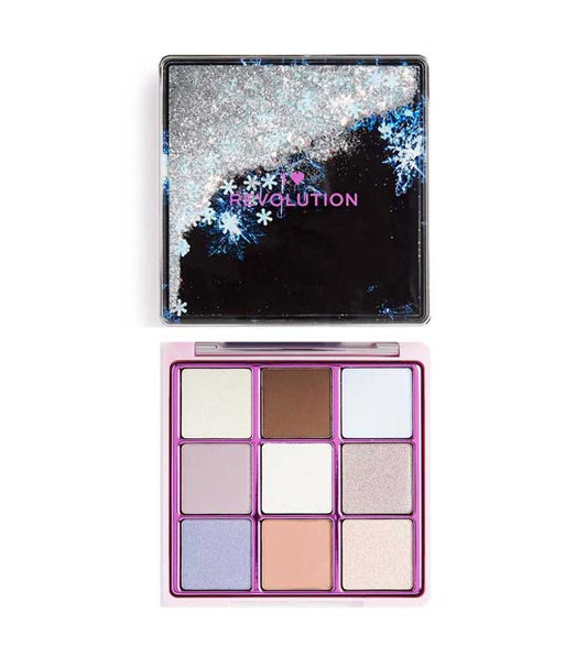 I Heart Revolution - Palette di ombretti Snow Globe - Snowflake