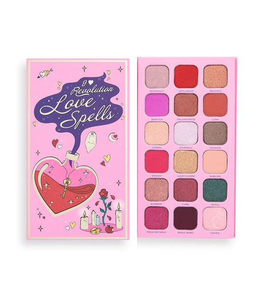 I Heart Revolution - Palette di ombretti Spellbooks - Love Spells