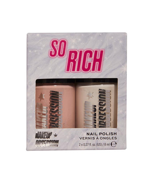 Makeup Obsession - Duo di smalti per unghie - So Rich