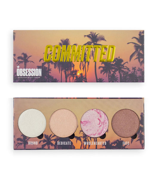 Makeup Obsession - Palette di illuminanti Committed