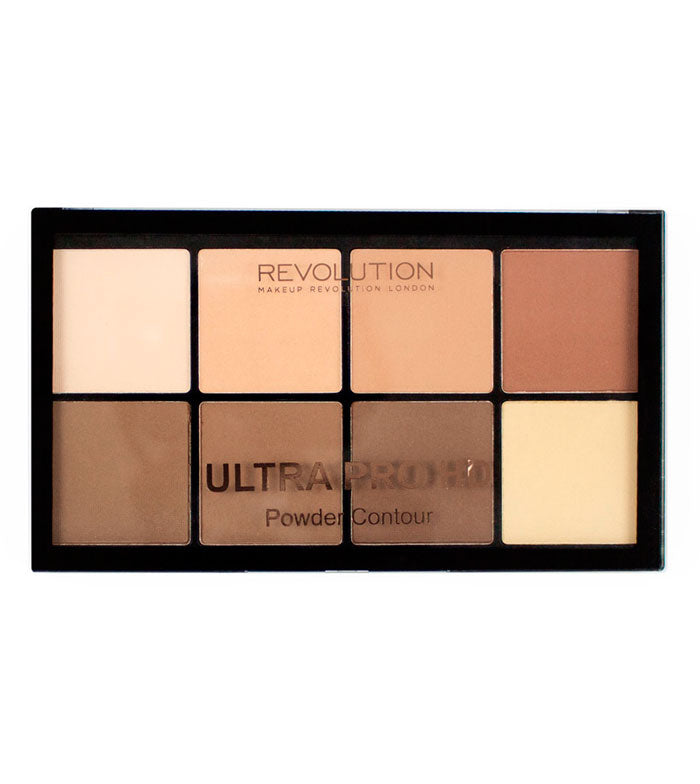 Makeup Revolution - Ultra Pro HD polvere contorno Palette - Light Medium