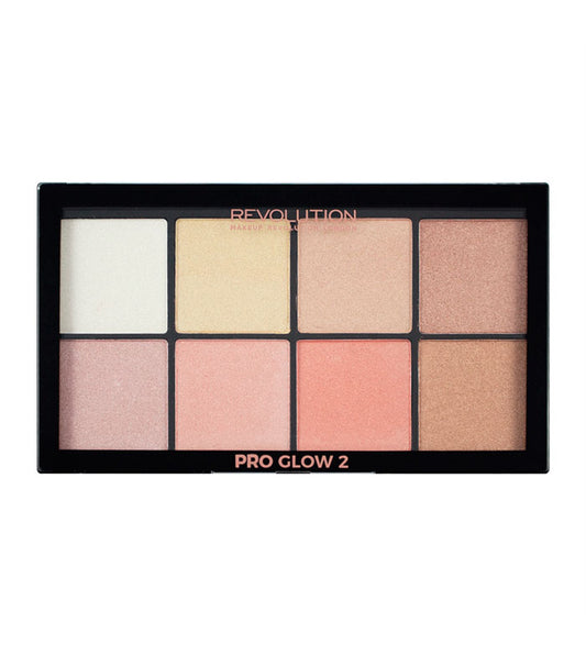 Makeup Revolution - Highlighter Palette Ultra Pro Glow 2