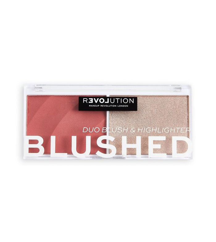 Revolution Relove - Duo blush e illuminante Colour Play Blushed - Cute