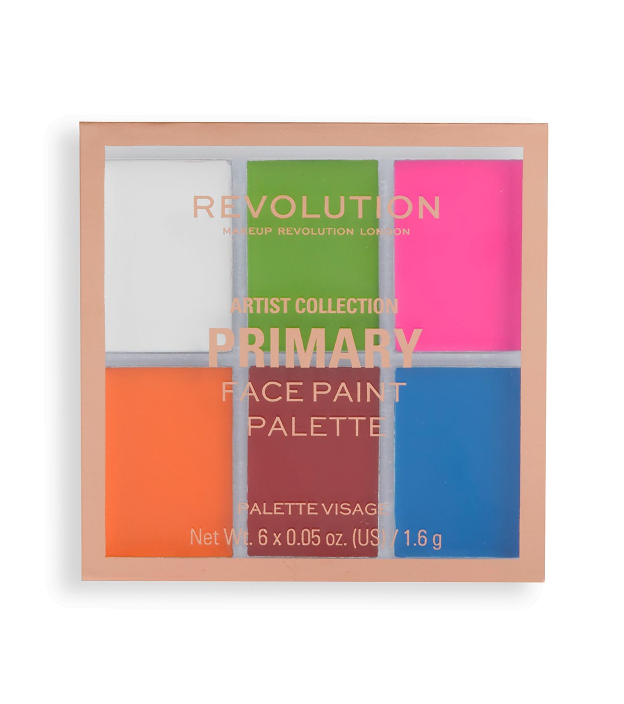 Revolution - *Artist Collection* - Palette di creme per il viso Primary Paint