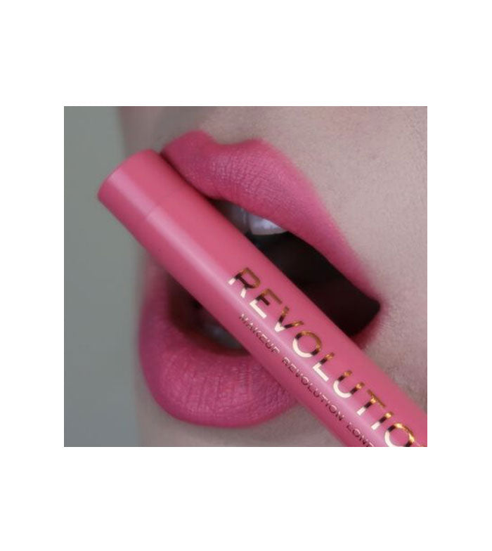 Revolution - Rossetto Velvet Kiss Lip Crayon - Cupcake