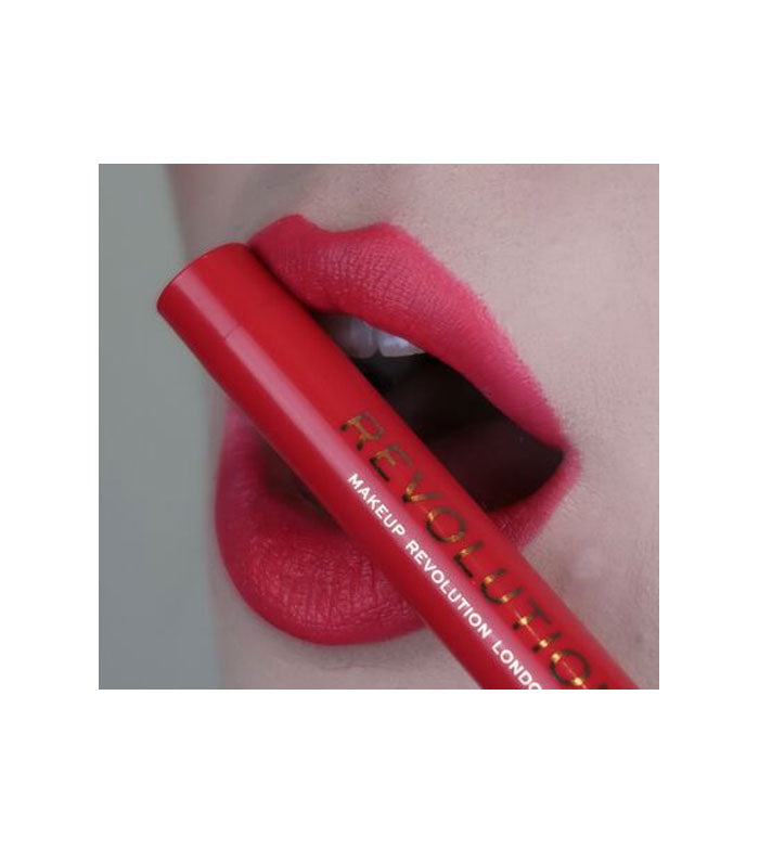 Revolution - Rossetto Velvet Kiss Lip Crayon - Decadence
