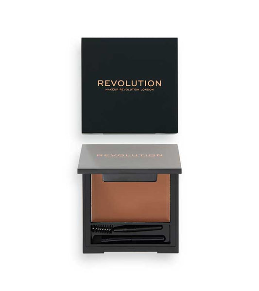Revolution - Cera per sopracciglia Bullet Brow - Dark Brown