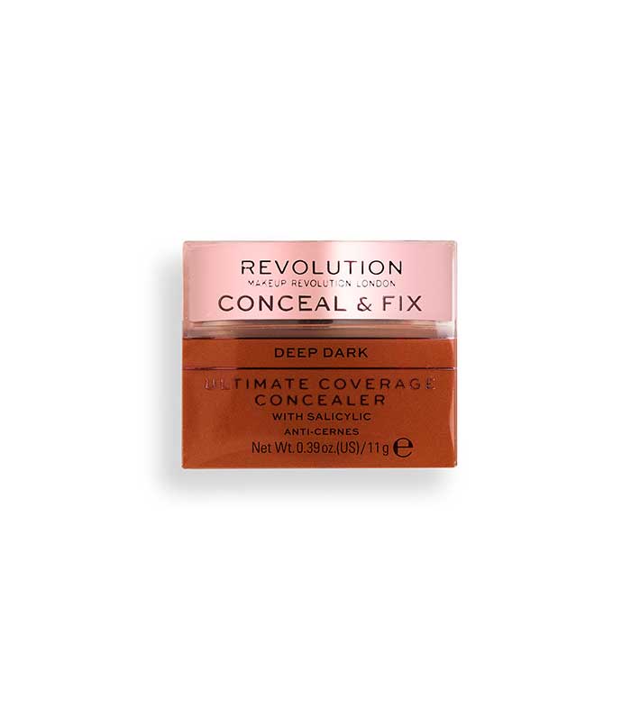 Revolution - Correttore Ultimate Coverage Conceal & Fix - Deep Dark