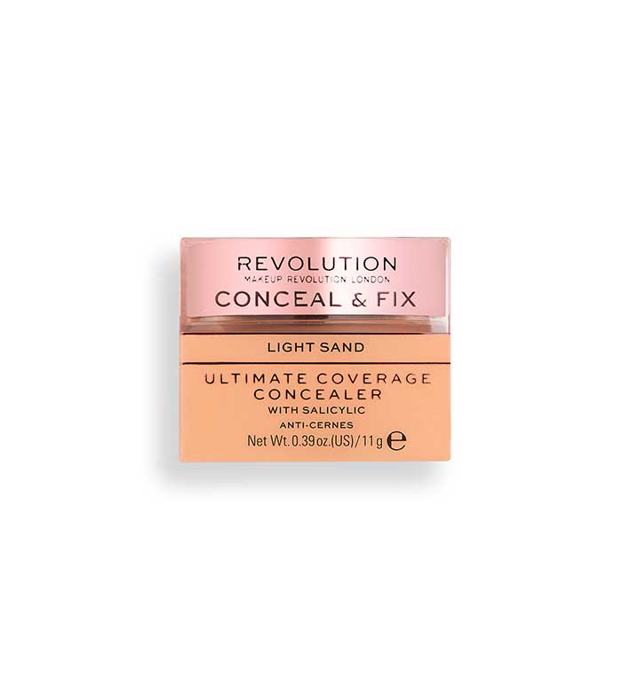 Revolution - Correttore Ultimate Coverage Conceal & Fix - Light Sand