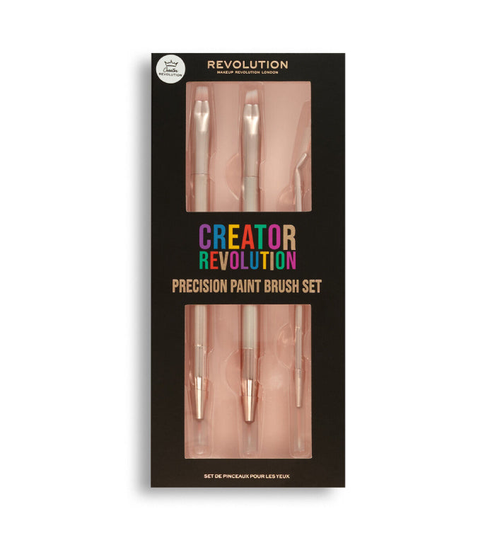 Revolution - *Creator* - Set di pennelli per occhi Precision Paint