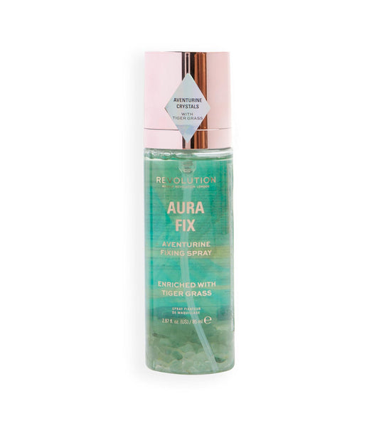 Revolution - *Crystal Aura* - Spray fissatore per il trucco Aura Fix Aventurine