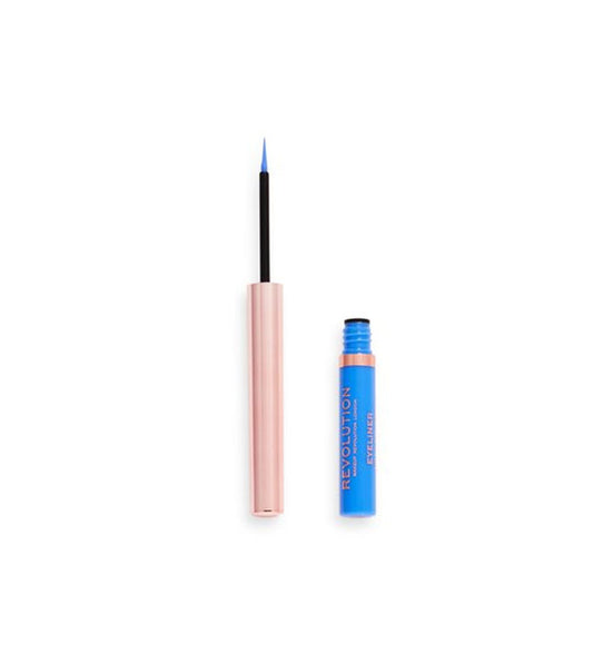 Revolution - *Neon Heat* - Eyeliner liquido - Sky Blue