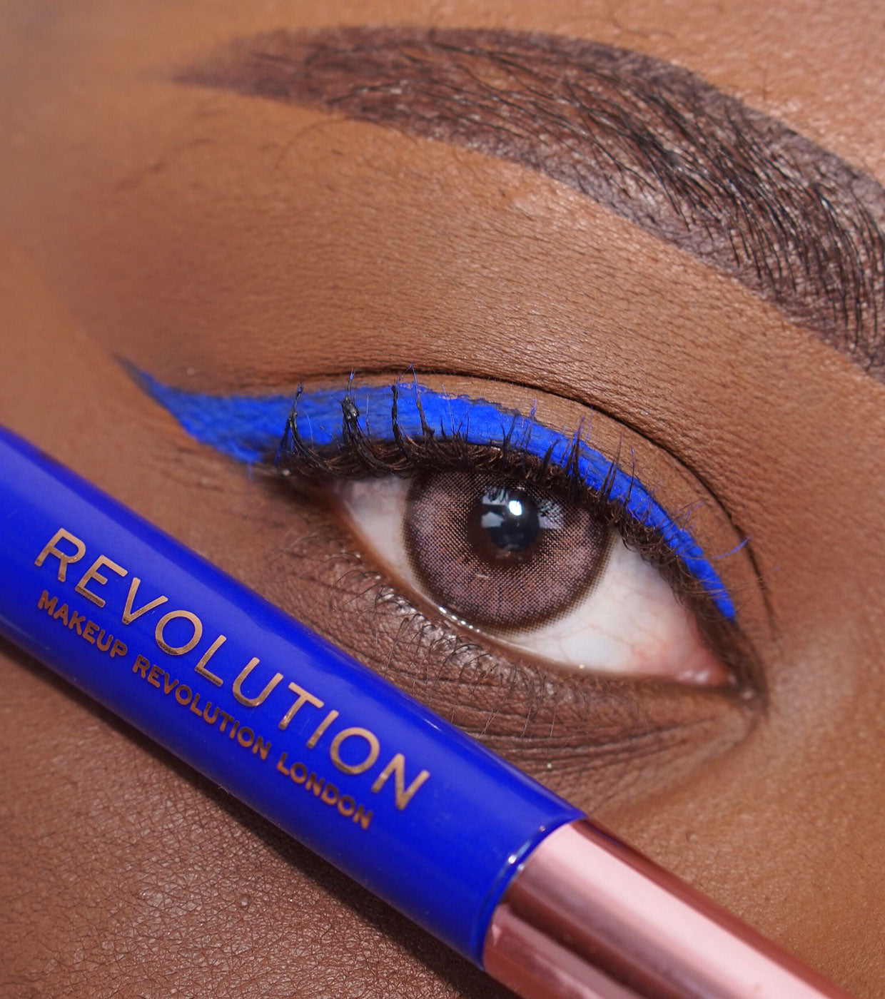 Revolution - Eyeliner liquido Super Flick - Blue