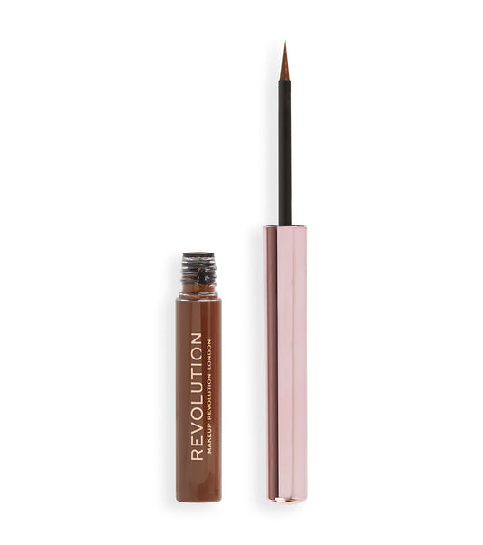 Revolution - Eyeliner liquido Super Flick - Brown